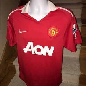 Rare EPL Manchester United Nike dri-fit jersey M